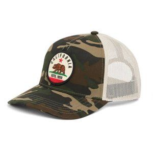 Camo California Valin Camo Trucker Cap